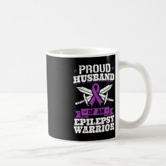 Epilepsy Warrior Husband Epileptic Seizure Disorde Coffee Mug