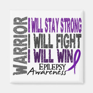 Epilepsy Warrior Magnet
