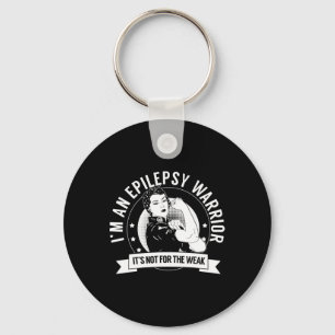Epilepsy Warrior NFTW - Epilepsy Awareness Keychain