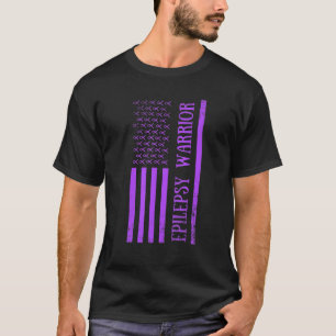 Epilepsy Warrior Purple Epilepsy Awareness Month U T-Shirt
