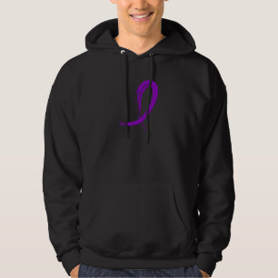 Epilepsy's Purple Ribbon A4 Hoodie