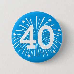 Épingle de badge de bouton de célébration d'annive
