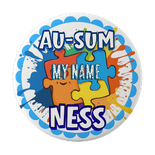 Épingle de badge de sensibilisation à l'autisme