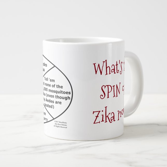 Épingler sur Zika 20 oz. Mug par RoseWrites (Devant droit)
