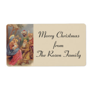 Épiphanie de Noël les trois Rois Holy Family