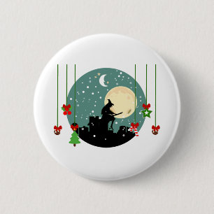 epiphany christmas befana 2 inch round button