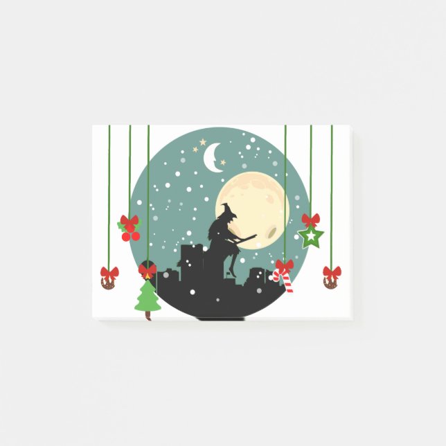 epiphany christmas befana post-it notes (Front)