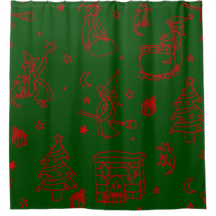 epiphany christmas witch befana green