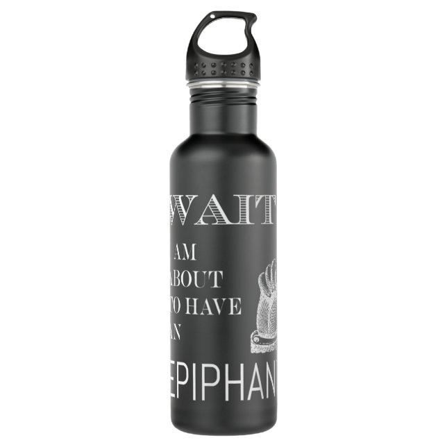 Epiphany Creative Enlightenment  710 Ml Water Bottle (Front)