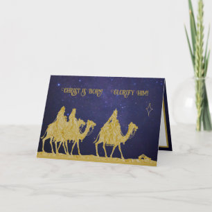 Epiphany Feast of Three Kings Byzantine Catholic Card