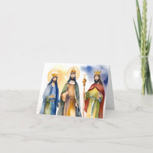 Epiphany or Three Kings Day F - January 6 Holiday Card