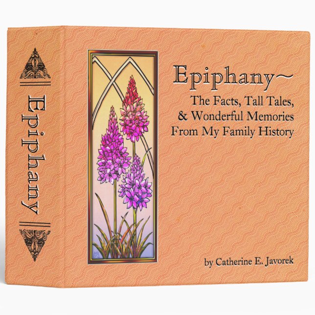 Epiphany Personalized Memory Book Binder (Front/Spine)
