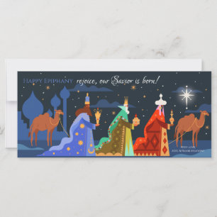 Epiphany Slim Greeting Card