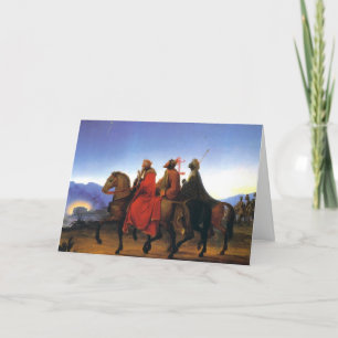 Epiphany Wise Men Three Kings Christian Holiday Card