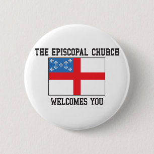 Episcopal Church 2 Inch Round Button