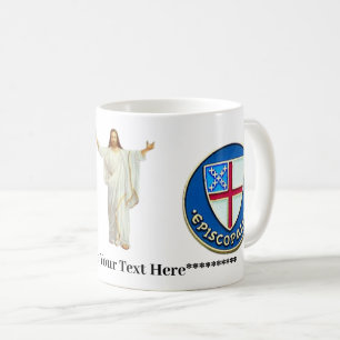 Episcopal Church Crest, Personalized Coffee Mug
