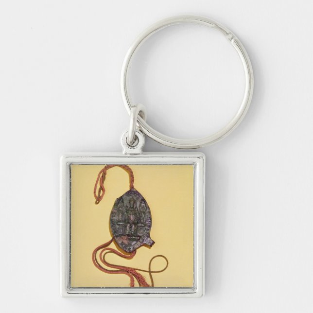 Episcopal seal belonging to Anthony Beck Keychain (Front)