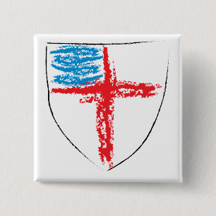 Episcopal Shield Button