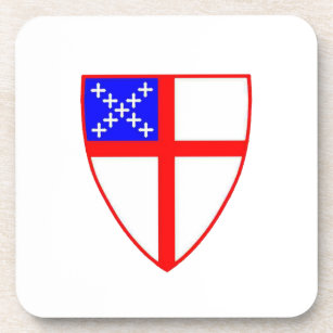 Episcopal Shield Coaster