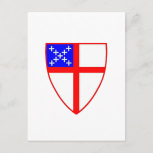 Episcopal Shield Postcard