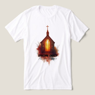 Episcopal Splash Art – All Are Welcome Tri-Blend Shirt