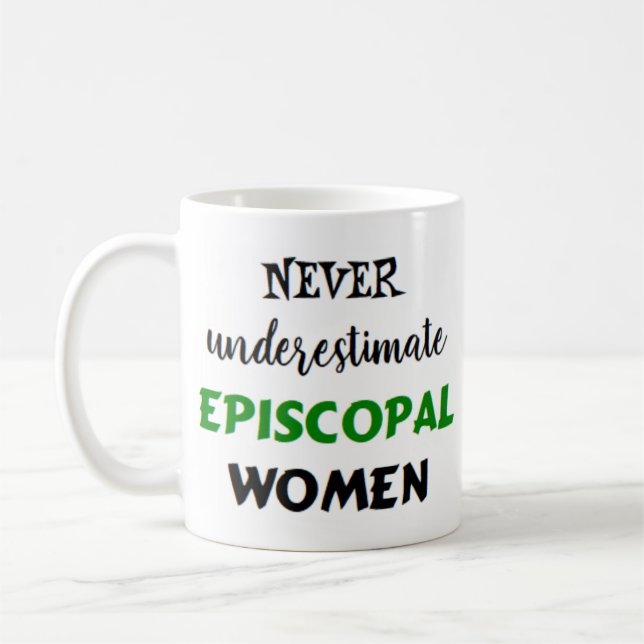 episcopal women coffee mug (Left)