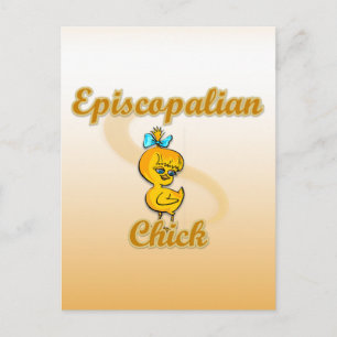 Episcopalian Chick Postcard