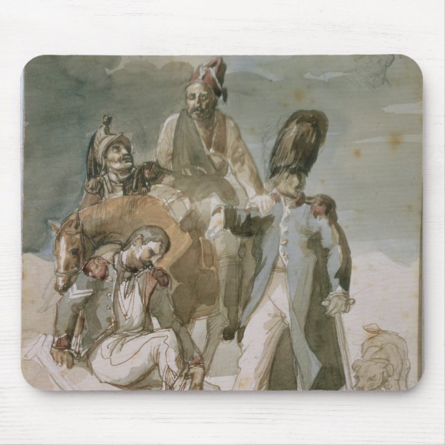 Episode from Napoleon's Retreat Mouse Pad (Front)