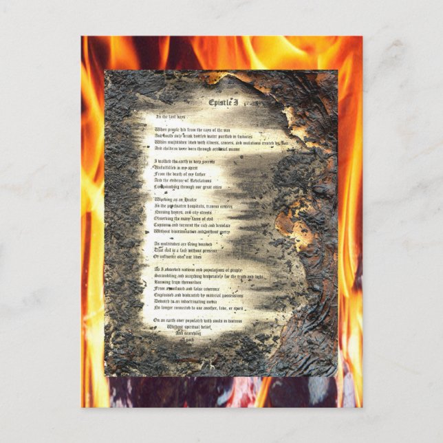 Epistle 1 postcard (Front)