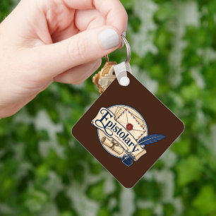 Epistolary keychain