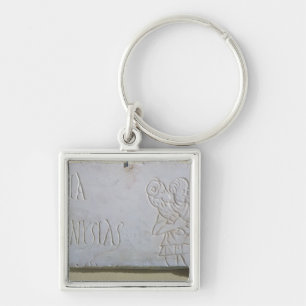 Epitaph with a relief of the Good Shepherd Keychain