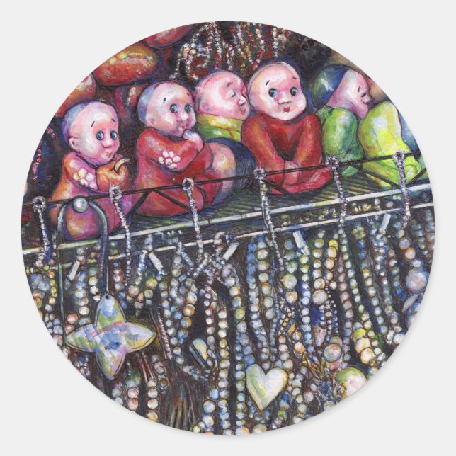 Epitomize Classic Round Sticker (Front)