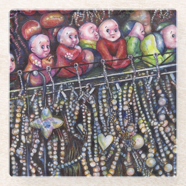 Epitomize Glass Coaster (Front)