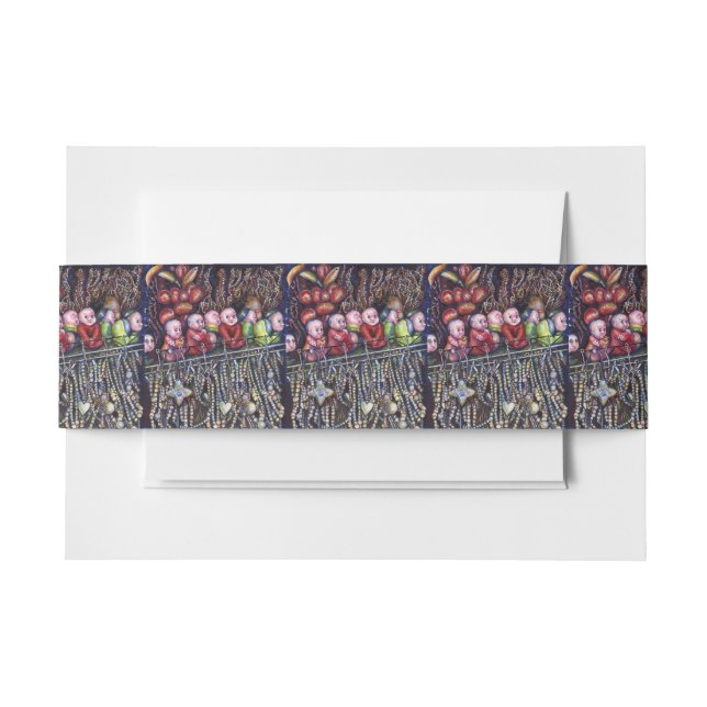 Epitomize Invitation Belly Band (Front Example)