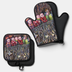 Epitomize Oven Mitt & Pot Holder Set