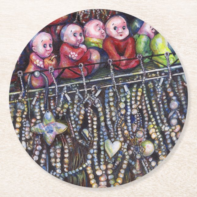 Epitomize Round Paper Coaster (Front)