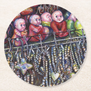 Epitomize Round Paper Coaster