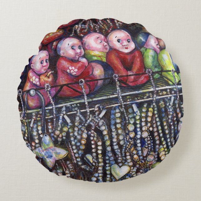 Epitomize Round Pillow (Front)