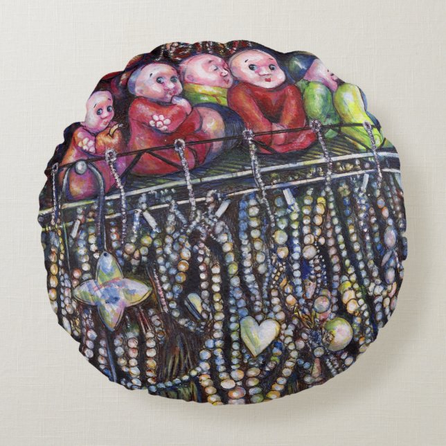 Epitomize Round Pillow (Front)