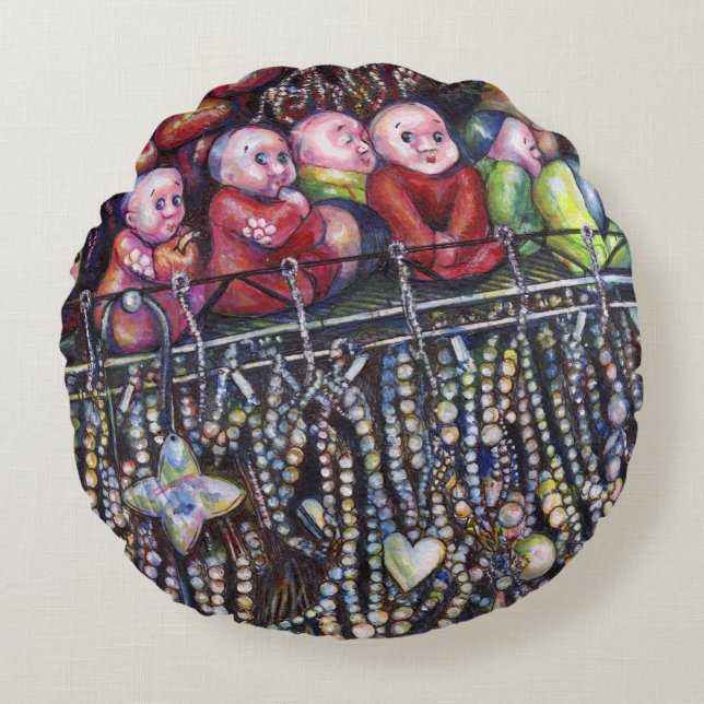 Epitomize Round Pillow (Front)