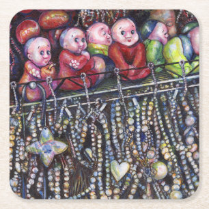 Epitomize Square Paper Coaster