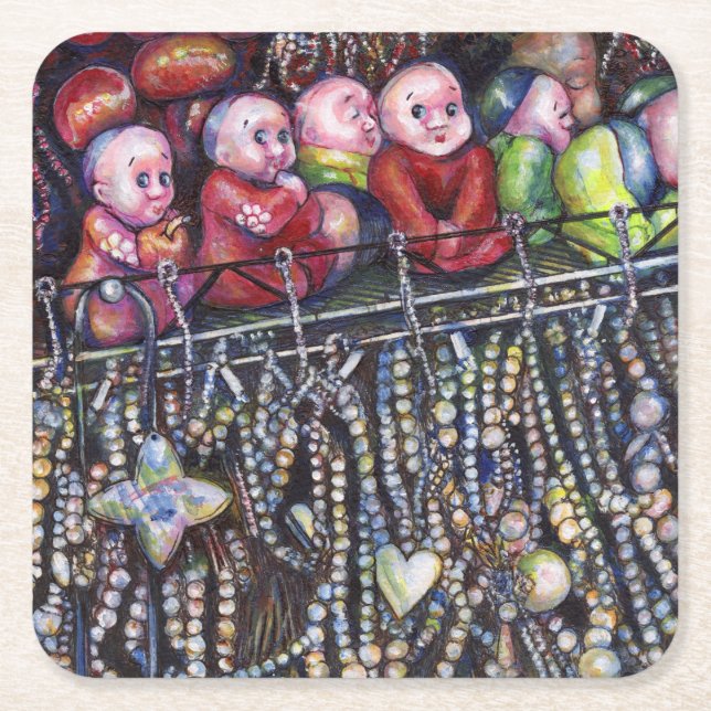 Epitomize Square Paper Coaster (Front)