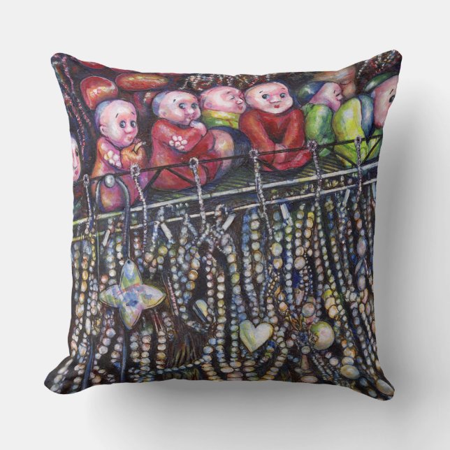 Epitomize Throw Pillow (Front)