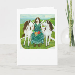Epona Greeting Card