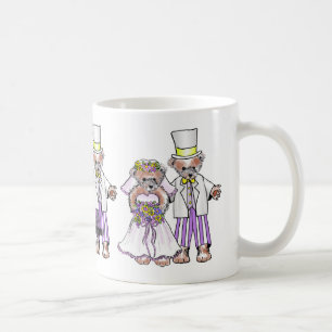 Épouse d'ours et tasses de chambre