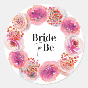 Épouse pour être Fête des mariées Sticker brillant