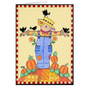 Épouvantail d'automne