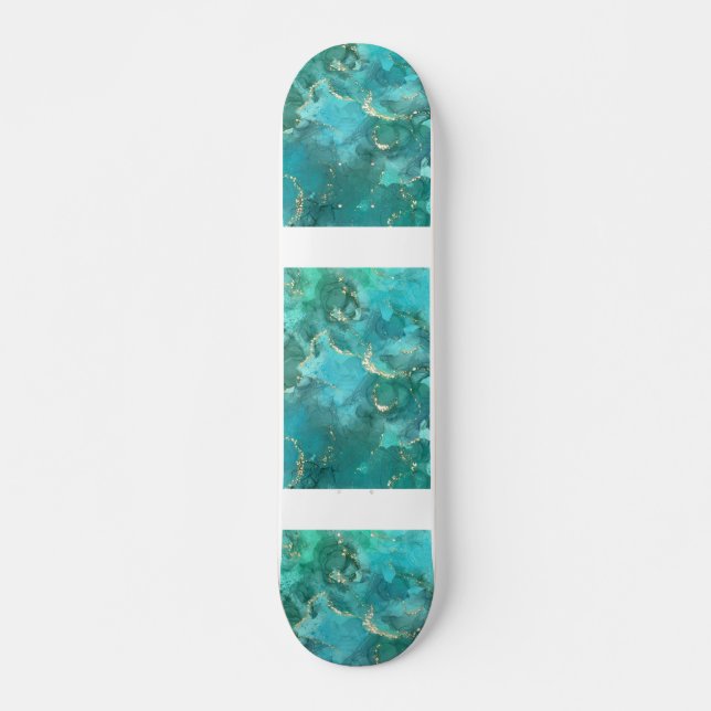 Epoxy pattern  skateboard (Front)