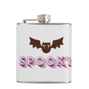 Éprobant Halloween [Nom du design] Flasque personn