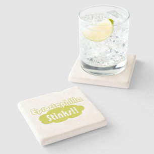 Eproctophilia Stinks!! Stone Coaster